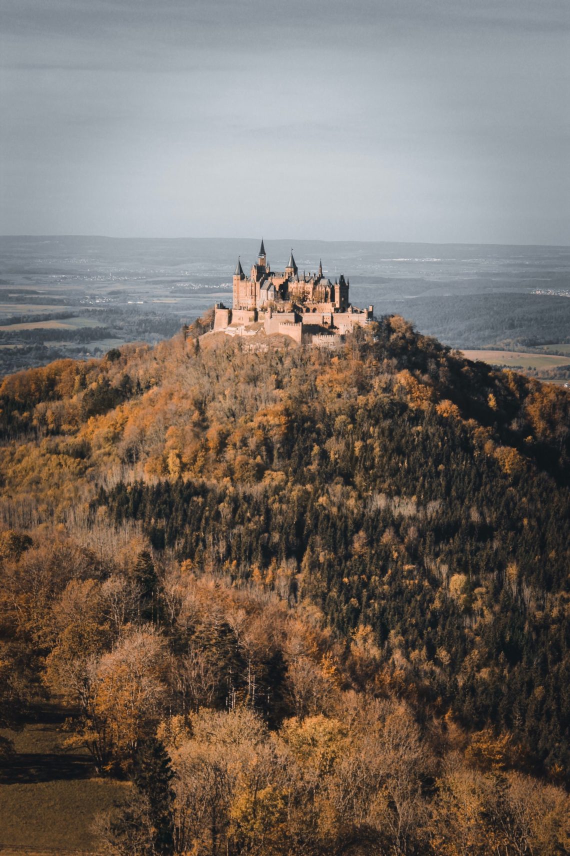 Burg Hohenzollern scaled 1140x1710 - Hohenzollern Castle - an imaginative building on the edge of the Swabian Jura